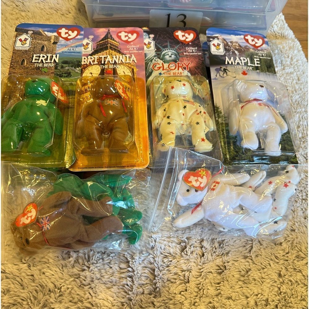 TY & McDonald’s collectible teeny babies‎